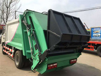 Compacteur de haute qualité 4x2 manuel diesel pour la collecte des déchets, volume de benne 6,2 m³, masse totale maximale 7360 kg