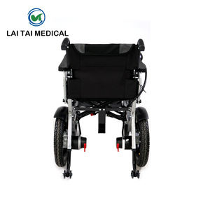 Sedia a rotelle pieghevole elettrica telecomandata di alta qualità sedia a rotelle comoda e durevole per disabili e persone anziane - Product Image 4