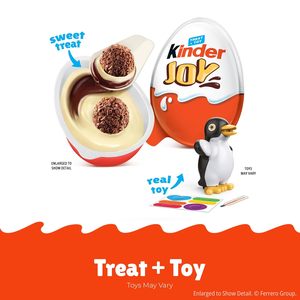 Kinder Joy <b>Eggs</b> 15 Count Treat Plus <b>Toy</b> Sweet Cream Chocolatey Wafers Easter Candy <b>Toys</b> - Product Image 3