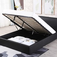 Vente flash sur le lit pliant multifonctionnel de style luxueux pour la maison, base de lit pliable, lit double, lit queen, lit king size