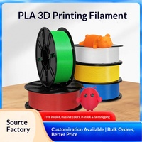 Filament PLA YAFONA 1KG 1,75 mm, matériaux pour imprimante 3D, plastique PLA importé, filament PLA