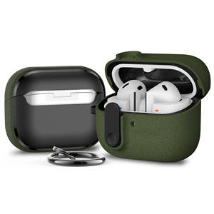 Funda Protectora de Alta Calidad con Cierre de Hebilla para <span class=keywords><strong>Samsung</strong></span> Buds 3 <span class=keywords><strong>Pro</strong></span>, Estuche Simple para Auriculares para <span class=keywords><strong>AirPods</strong></span> 4/<span class=keywords><strong>Pro</strong></span> 2 - Product Image 2