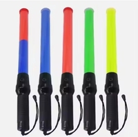 Bâton de lampe torche en plastique anti-dérapant Bâton de sécurité routière à LED