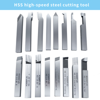 Kit d'outils Hejia à revêtement DLC haute vitesse OEM/ODM, outils de tournage externe de diamètre 3/8, traitement thermique HRC68, modèle HSS 80R pour CNC