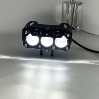 Barre de lampe de travail à LED avec lentille de projecteur pour camion tracteur de bateau tout-terrain 4x4 SUV phares antibrouillard moto projecteur