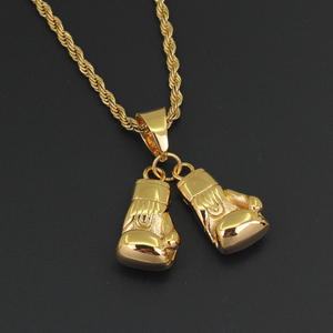 SN175 ロックマン ブリンブリン ペンダント ステンレス ネックレス ヒップホップ ジュエリー - Product Image 5