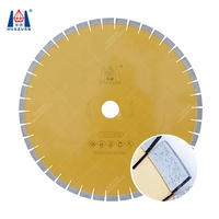 Lame de scie diamantée silencieuse à découpe rapide de 655 mm (26 po) pour blocs de granit et de quartz, soudée par haute fréquence, OEM, usage industriel