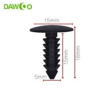 Clips de fixation pour voiture à double extrémité en nylon pour sapin de Noël, attaches pour sapin de Noël