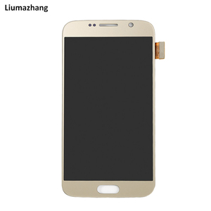 Orijinal süper AMOLED OLED dokunmatik ekran sayısallaştırıcı için 5.1 inç <span class=keywords><strong>S6</strong></span> G9200 G920U G920F cep telefonu - Product Image 1