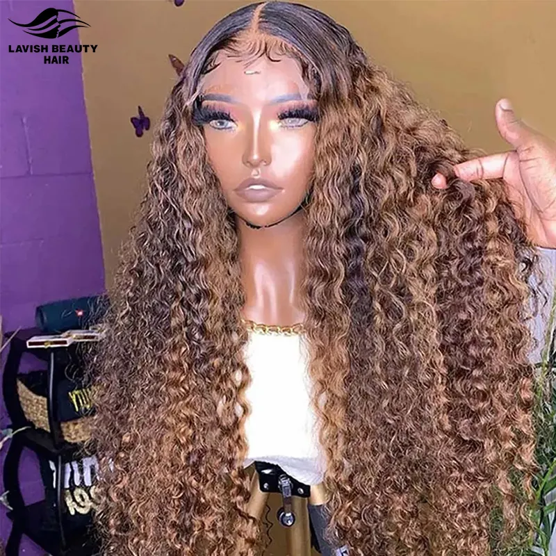 Lavish Beauty Lace Front Wigs Frontal Human Hair Wigs Transparent for Black Pre Plucked Hd Brazilian 13x4 13x6 Full Lace Women