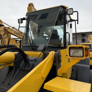 Cargador de ruedas usado Komatsu WA320 original de Japón con pocas horas de trabajo, cargador de ruedas de segunda mano Komatsu WA320 en stock - Product Image 2