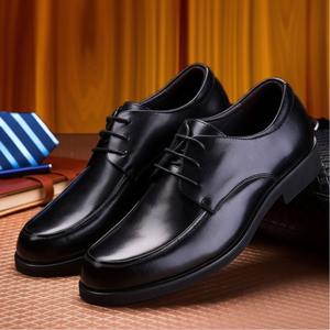 Scarpe da uomo comode oxford nere - Product Image 1