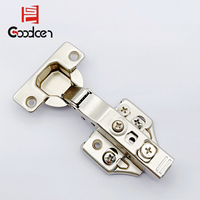 Charnière dissimulée Goodcen Euro Screw en fer à fermeture douce, hydraulique 3D, pour meubles de cuisine, salon et chambre