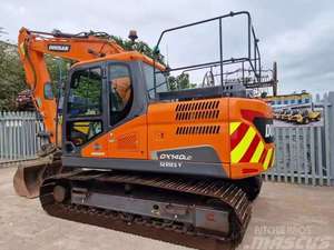 Precio Económico, Excavadora Usada Doosan DX140 de 14 Toneladas, Alta Eficiencia, Bajas Horas de Trabajo, Modelos Doosan DX140LC-7, DX140LCR-5, DX140W-6 en Venta - Product Image 2