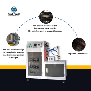 SKZ133 ASTM D2137 ASTM D746 -80 ila 0 derece kauçuk ve plastik düşük sıcaklık kırılganlık otomatik test ekipmanları - Product Image 2