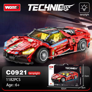 WOMA TOYS C0921 OEM ODM <span class=keywords><strong>Auto</strong></span> Sportiva <span class=keywords><strong>Tecnica</strong></span> a Piccole Particelle 1:14 Accessorio STEM Blocchi da Costruzione <span class=keywords><strong>Auto</strong></span> Giocattolo per Bambini MOC - Product Image 5