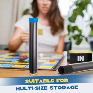 Estuche Tubular Transparente de PVC para Exhibición de Tapete de Juego con Diseño Triangular y Logotipo Personalizado - Product Image 4