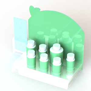 Présentoir de comptoir en acrylique Transparent, 4 bouteilles personnalisées, <span class=keywords><strong>vitamine</strong></span> - Product Image 5