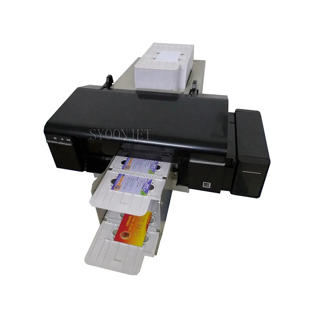 Machine d'impression de cartes pvc personnalisée pour imprimante epson T50 L800