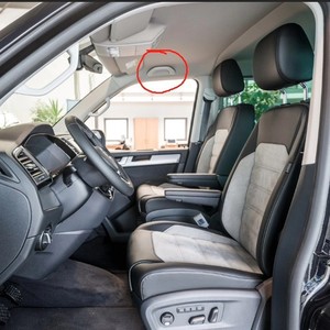 มือจับหลังคา Volkswagen Multivan Caravelle T5 T6 สีเบจ สีเทา มือจับด้านในด้านบนสำหรับประตู ใช้วัสดุพลาสติก ดีไซน์ทันสมัย ใช้งานง่าย - Product Image 1