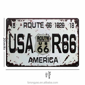 Proveedor de Primera Categoría, Precio de Fábrica al por Mayor, Placa Metálica Retro con Impresión Antigua, Letrero de Metal en Blanco para Decoración y Regalos - Product Image 4