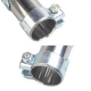 Universal Stainless Steel Hose <b>Clamp</b> 50x125mm For Motorcycle <b>Exhaust</b> Pipe Repair And Replacement - Product Image 3
