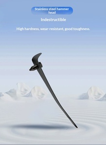 Outil de sécurité et <span class=keywords><strong>utilitaire</strong></span> 3-en-1 <span class=keywords><strong>pour</strong></span> voiture : brise-vitre, chausse-pied et installateur de <span class=keywords><strong>couvre</strong></span>-roues - Product Image 5