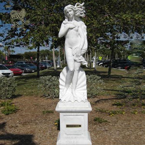 Sculpture de <span class=keywords><strong>déesse</strong></span> <span class=keywords><strong>grecque</strong></span> nue grandeur nature en marbre, décoration de jardin extérieure BLVE, sculpture de <span class=keywords><strong>Aphrodite</strong></span> sexy sculptée à la main - Product Image 1