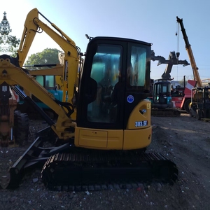 รถขุดตีนตะขาบไฮดรอลิก Caterpillar 303.5E มือสอง น้ำหนักใช้งาน 3 ตัน สำหรับงานก่อสร้างและขุดดินทางการเกษตร - Product Image 1