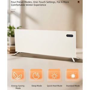 थोक पोर्टेबल कार्बन फाइबर इलेक्ट्रिक हीटर शीतकालीन दीवार-माउंटेड कन्वेक्टर पैनल हीटर इन्फ्रारेड स्पेस फ्रीस्टैंडिंग घरेलू उपयोग - Product Image 4