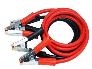 Câble de démarrage robuste 3M 2000AMP, portable, en cuivre, pour démarrage d'urgence de voiture et camion, faisceau de câblage universel - Product Image 2