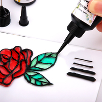 TIMESRUI - Bolígrafo de Resina UV de 20 ml para Delineado, Potente, Especialmente Diseñado para Manualidades con Resina y Decoración de Joyas y Colgantes