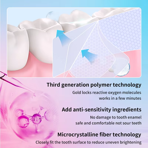 Prodotto innovativo rimuovere le macchie sbiancare i denti fantastico denti garantiti da viaggio strisce sbiancanti - Product Image 5