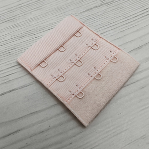 Accessoires de lingerie : Ruban de fermeture à crochets et œillets pour soutien-gorge, 3 rangées, 3 crochets, Fabricant et fournisseur, Personnalisé, OEM, en nylon - Product Image 1