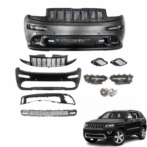 Kit de Reemplazo de Carrocería Completa OE <span class=keywords><strong>SRT</strong></span> 8, Cubierta de Parachoques Delantero para Jeep <span class=keywords><strong>Grand</strong></span> <span class=keywords><strong>Cherokee</strong></span> <span class=keywords><strong>SRT</strong></span> <span class=keywords><strong>2014</strong></span> 2015 2016 - Product Image 1