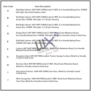 Venta caliente estilos vino muebles hogar Bar gabinete vidrio vino exhibición cajero mostrador diseños vino vitrina - Product Image 6