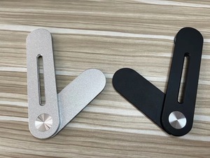 Support de téléphone magnétique adhésif en aluminium pour ordinateur portable, support portable double écran pour ordinateur portable/moniteur - Product Image 2