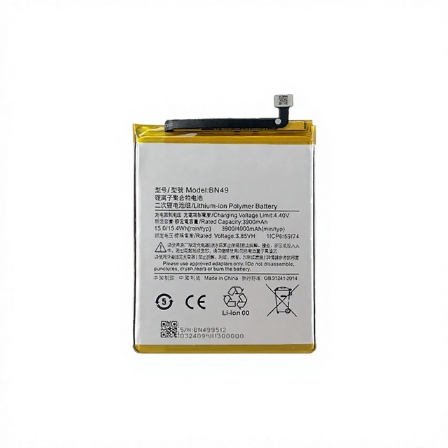 Wholesale Factory BN49 High Capacity Internal Replacement Li-ion Battery for Redmi 7A Smartphone in Stock Black