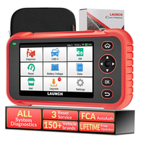 Almacén en EE. UU. y la UE: X431 CRP123E PLUS, Sistema Completo OBD2 12V, 1 Año de Garantía con Reinicio de Aceite y Calibración SAS