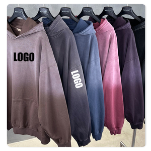 Sudadera con Capucha de Alta Calidad con Diseño Personalizado, 100% Algodón, Estilo Vintage, Lavado Ácido, Bolsillos Desgastados, Sudadera Gruesa - Product Image 1