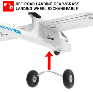 Aereo Telecomandato con Apertura Alare di 2400MM, Giocattolo RC Senza Spazzole per Bambini, Regalo per Ragazzi - Product Image 6