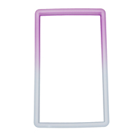 Protection de carte en TPU multicolore, plaque de protection en PS, plaque de protection colorée, pare-chocs gris pour plaque de protection