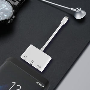 อะแดปเตอร์แจ็คหูฟังชนิด USB C สำหรับเล่นเกมพร้อมชุดเครื่องเสียงคู่สำหรับ iPhone - Product Image 6