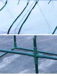 โรงเรือน<span class=keywords><strong>ปลูก</strong></span>ต้นไม้แบบพกพาในร่มและกลางแจ้ง โครงไฟเบอร์กลาส ผ้าคลุมกันลม กันฝน และกันความร้อน - Product Image 4