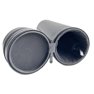 Bộ Quà Tặng mở rượu vang với hộp <span class=keywords><strong>PU</strong></span> màu đen, hộp da tròn với nút chai, nút chai, đầu Rượu & cổ áo rượu vang và nút chai rượu sâm banh - Product Image 4