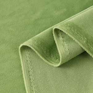 En stock, tissu en peluche super doux en cristal de 180 g, matière à poils courts de 1 mm pour jouets, vêtements et oreillers - Product Image 4
