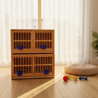 Cage à pigeons pliable en bois pour mâles et femelles, modèle 2023, la plus vendue en usine, durable, écologique, pour l'extérieur