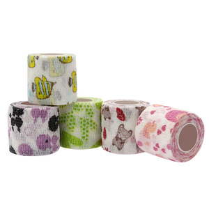 Pansement auto-adhésif de qualité médicale pour <span class=keywords><strong>animaux</strong></span> de compagnie, motif dessin animé, classe I, pour envelopper les pattes des chiens et des <span class=keywords><strong>animaux</strong></span>, anti-salissures, désinfectant infrarouge lointain - Product Image 5