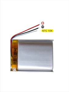 103040 3,7 V 1200mAh NTC 10K batería de iones de litio de polímero de 3 cables para auriculares MP3 altavoz DVD DVR auriculares GPS T007 - Product Image 3