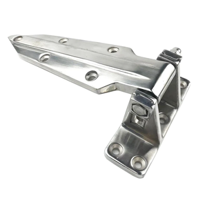 Charnière de porte de four réglable pour entrepôt frigorifique, en alliage de zinc, angle d'ouverture de 180 degrés, épaisseur de 4 mm, équipement industriel - Product Image 5